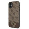 Guess GUHCN61PU4GHBR iPhone 11 6,1 / Xr6,1 brązowy/brown hardcase 4G Triangle Collection